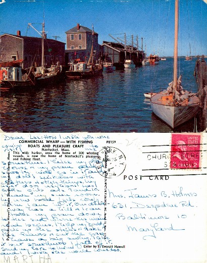 Commercial Wharf with Fishing Boats