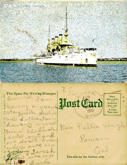 U. S. Battleship Georgia