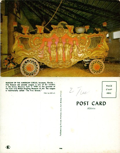 Elaborate Circus Parade Wagon