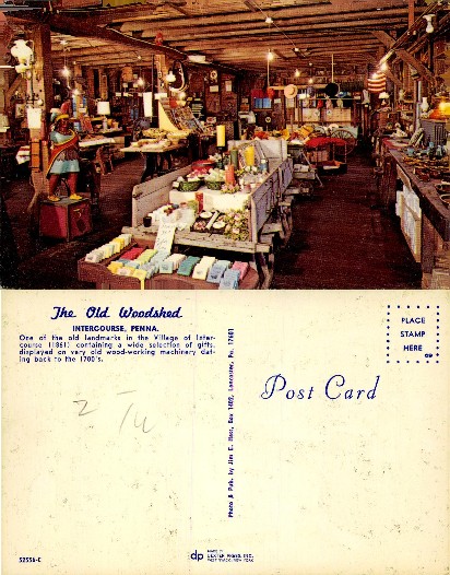 The Old Woodshed Interior Gift Shop