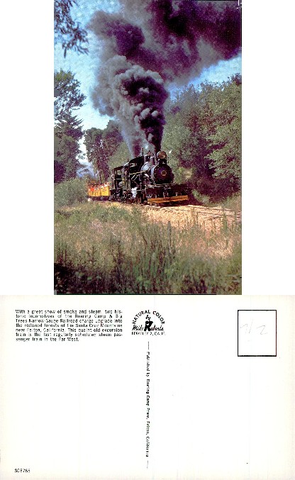 Roaring Camp & Big Trees Steam Train