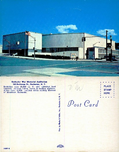 Rochester War Memorial Auditorium