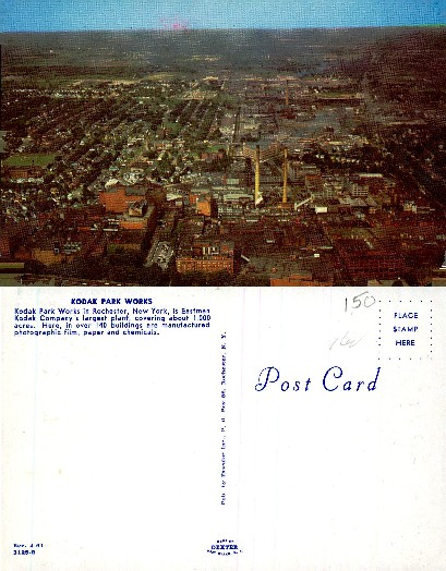 Aerial view of Kodak Park Works