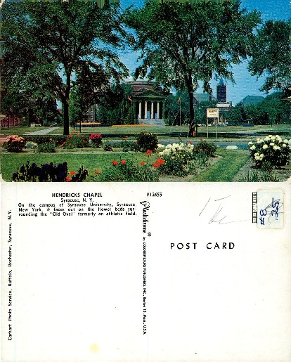Hendricks Chapel, Syracuse University