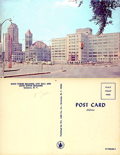 City Hall and State Office Buildings