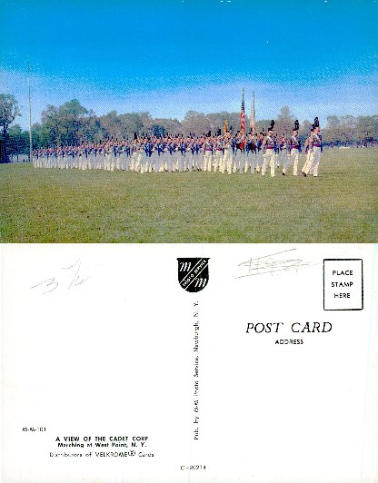 Cadet Corps Marching at West Point