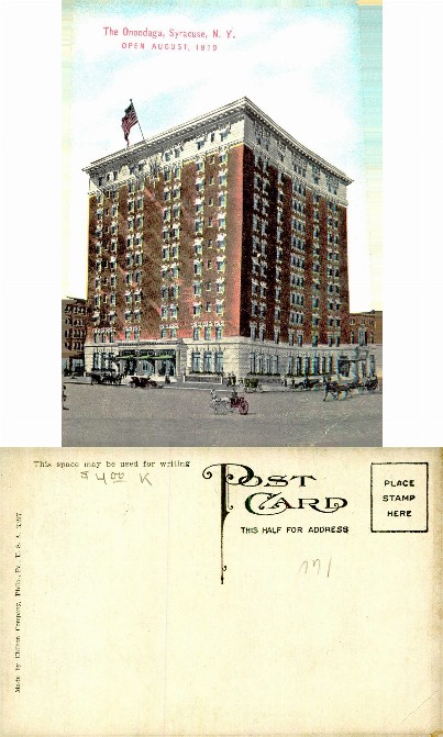 The Onondaga Hotel, Syracuse