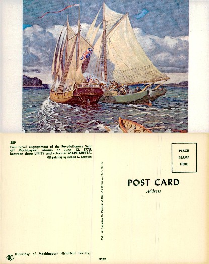 Naval Battle of Sloop and Schooner
