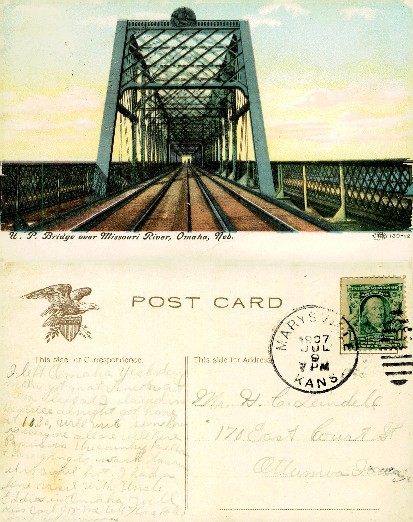 Railroad Bridge over Missouri River