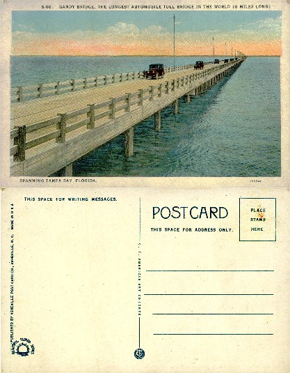 Gandy Bridge with Automobiles