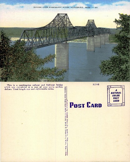 Mississippi River Bridge, Vicksburg