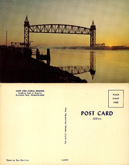 Cape Cod Canal Bridge at Sunrise