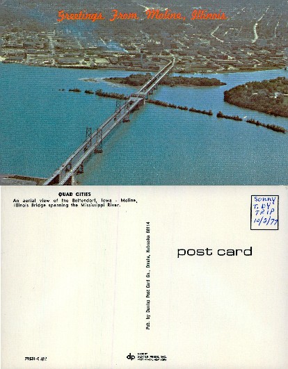 Aerial View of Bridge and City