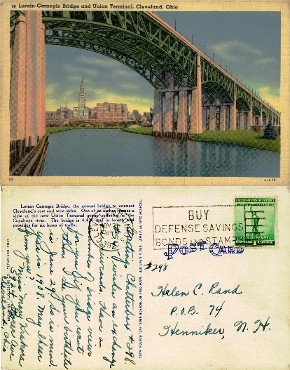 Lorain-Carnegie Bridge and Union Terminal