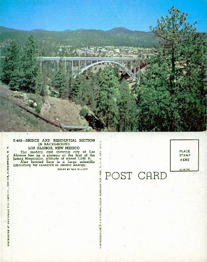 Bridge and Residential Section, Los Alamos