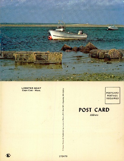 Lobster Boat and Traps, Cape Cod
