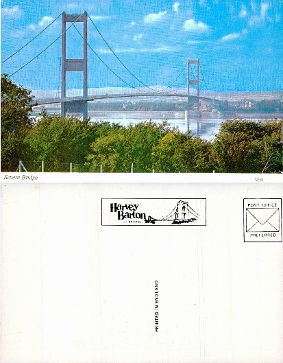 Severn Bridge over Estuary