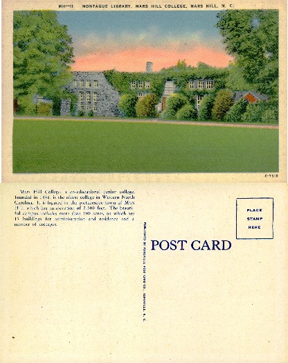 Montague Library, Mars Hill College