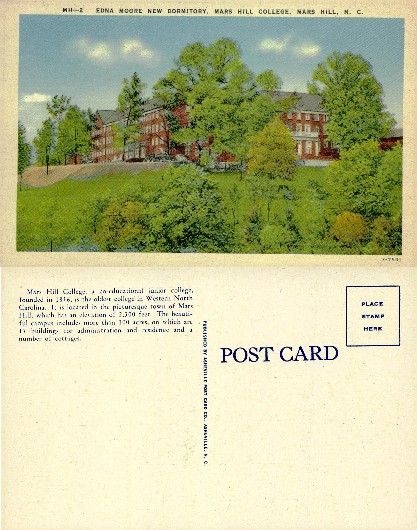Edna Moore Dormitory, Mars Hill College