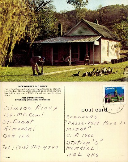 Jack Daniel's Old Office with Ducks