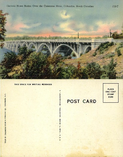 Gervais Street Bridge over Congaree River