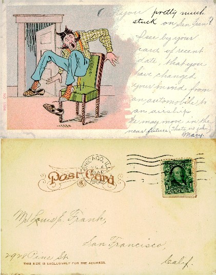 Man falling off a chair cartoon