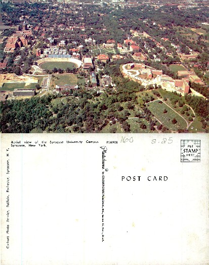 Aerial View of Syracuse University Campus