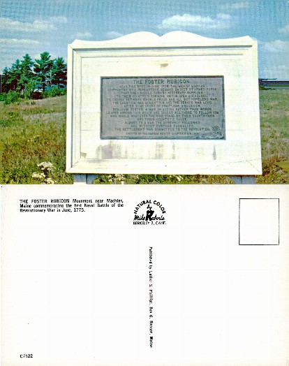 Foster Rubicon Monument