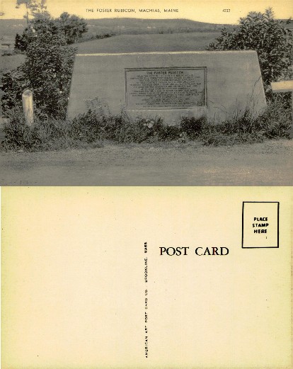 The Foster Rubicon Monument