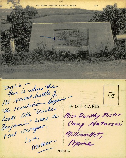 The Foster Rubicon Monument
