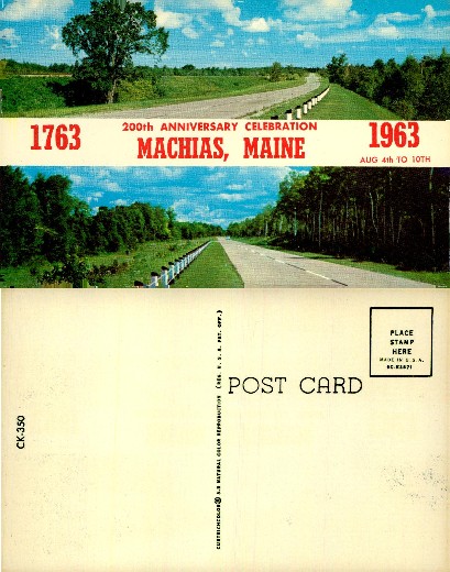 Scenic Road, Machias, Maine Bicentennial