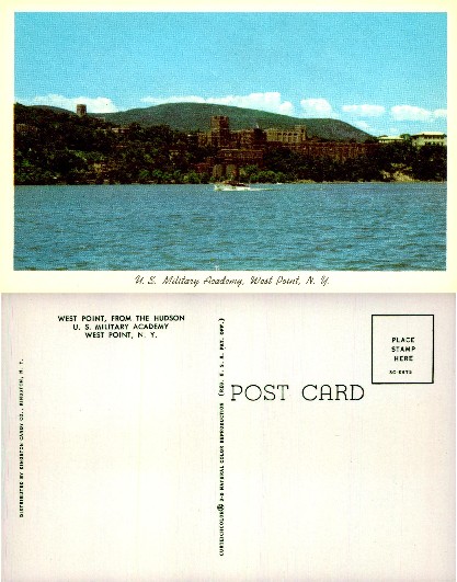US Military Academy from Hudson River
