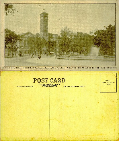 Judson Memorial Church, Washington Square