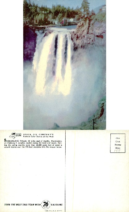 Snoqualmie Falls Waterfall