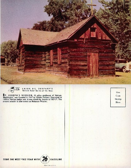 St. Joseph's Mission Log Church