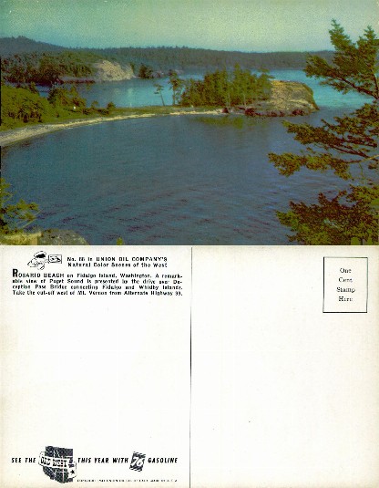 Coastal Beach and Forested Islands