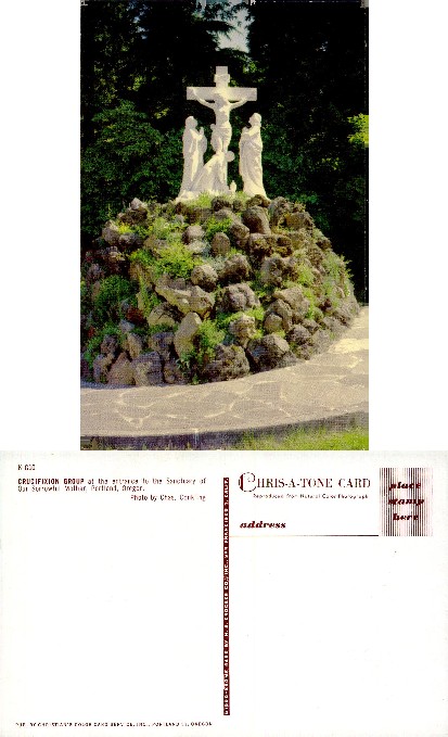 Crucifixion Group Religious Statue