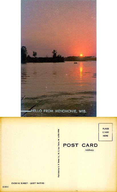 Evening Sunset on Quiet Waters