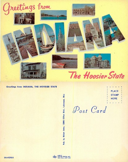 Greetings from Indiana Multi-View