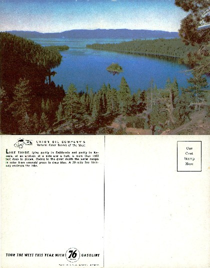 Lake Tahoe Scenic View