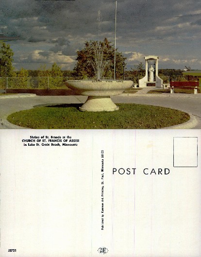 Shrine of St. Francis with Fountain
