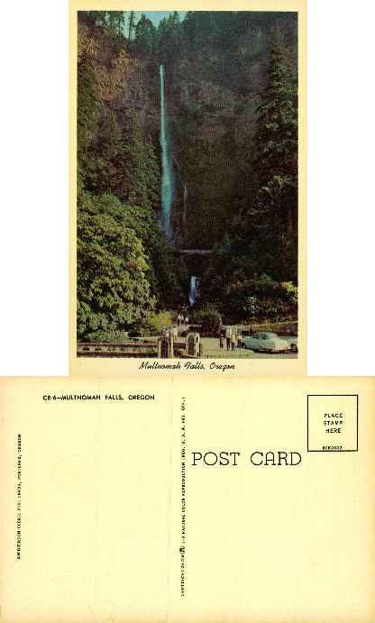 Multnomah Falls Scenic View