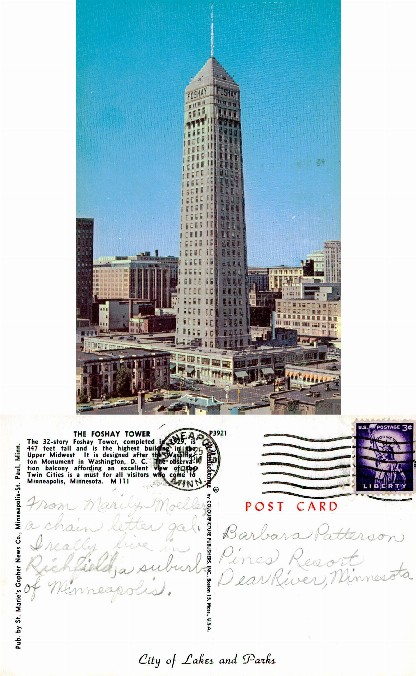 Foshay Tower, Minneapolis Skyline