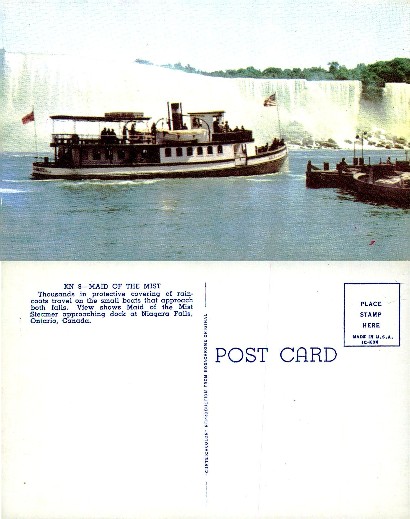 Maid of the Mist boat at Niagara Falls