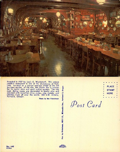 Oyster Bar Restaurant Interior