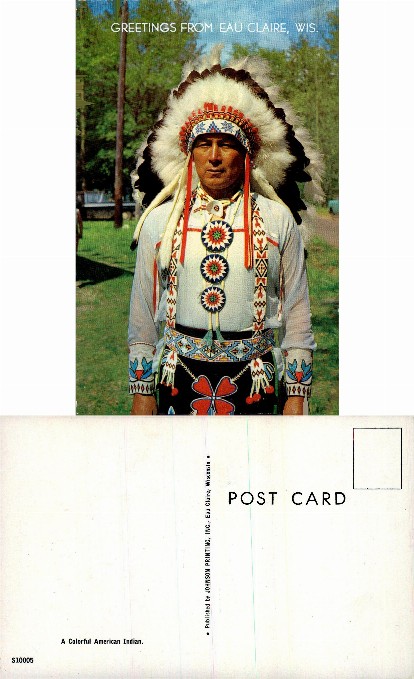 Native American Man in Regalia