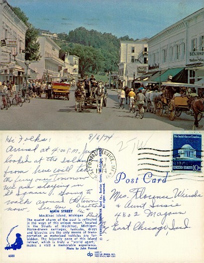 Main Street, Mackinac Island