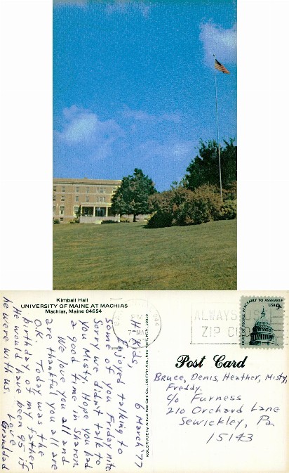 Kimball Hall, University of Maine at Machias