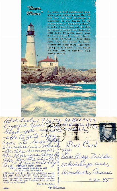 Portland Head Light on Rocky Coast