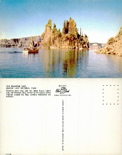 The Phantom Ship, Crater Lake